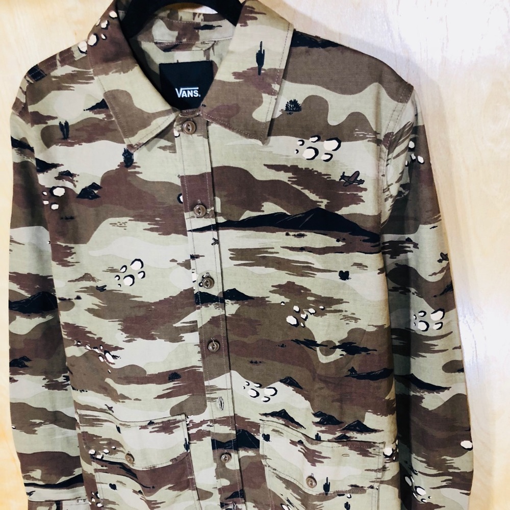 NWT Vans Men’s Winchester Storm Camo Shirt Jacket - Picture 3 of 7